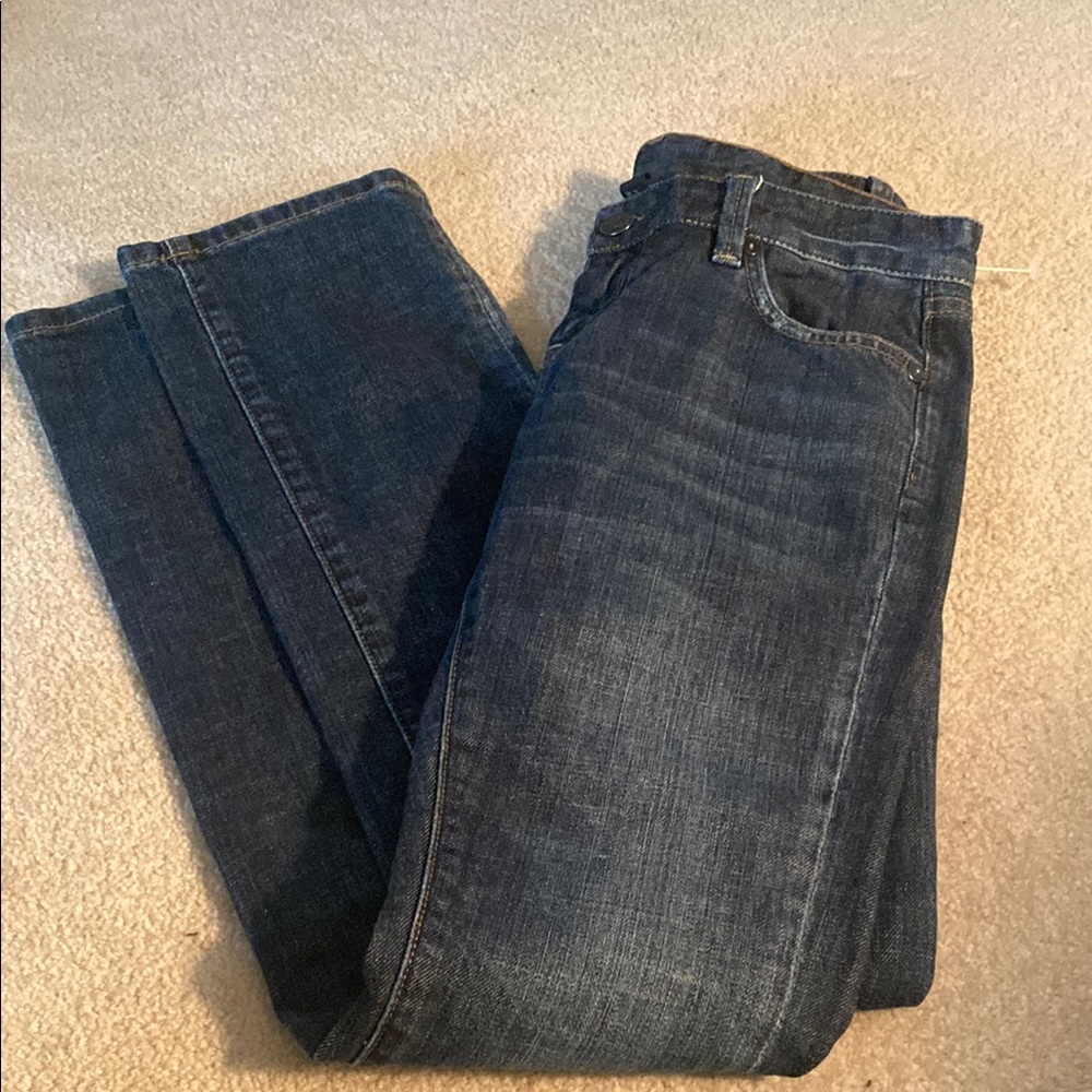 Club Monaco Dark Blue Boot Cut Jeans